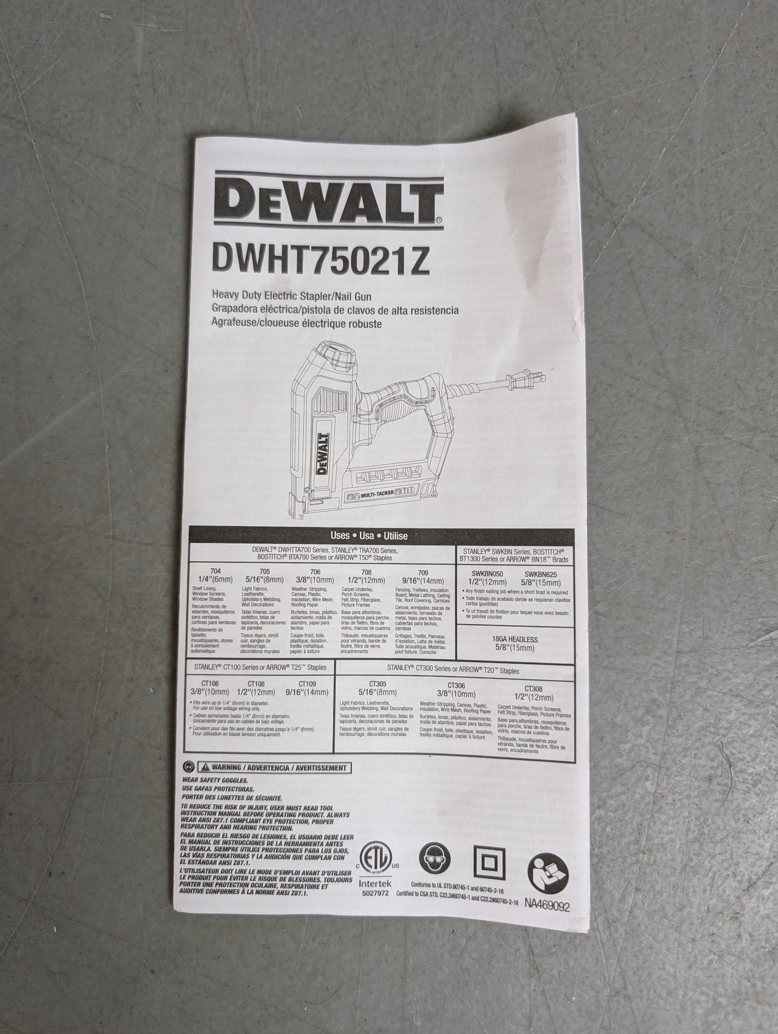 DEWALT 5-in-1 Multi-Tracker & Brad Nailer