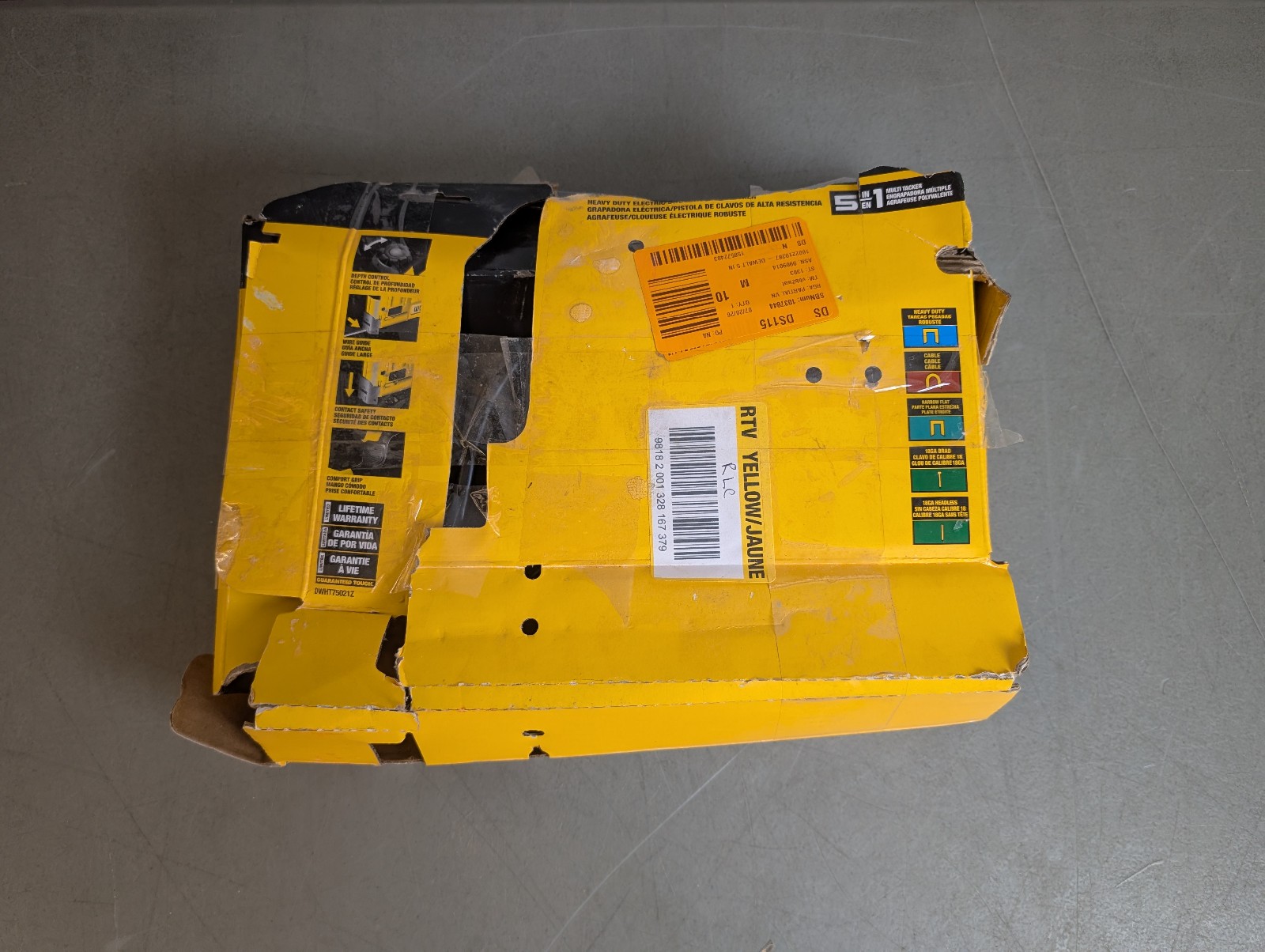 DEWALT 5-in-1 Multi-Tracker & Brad Nailer