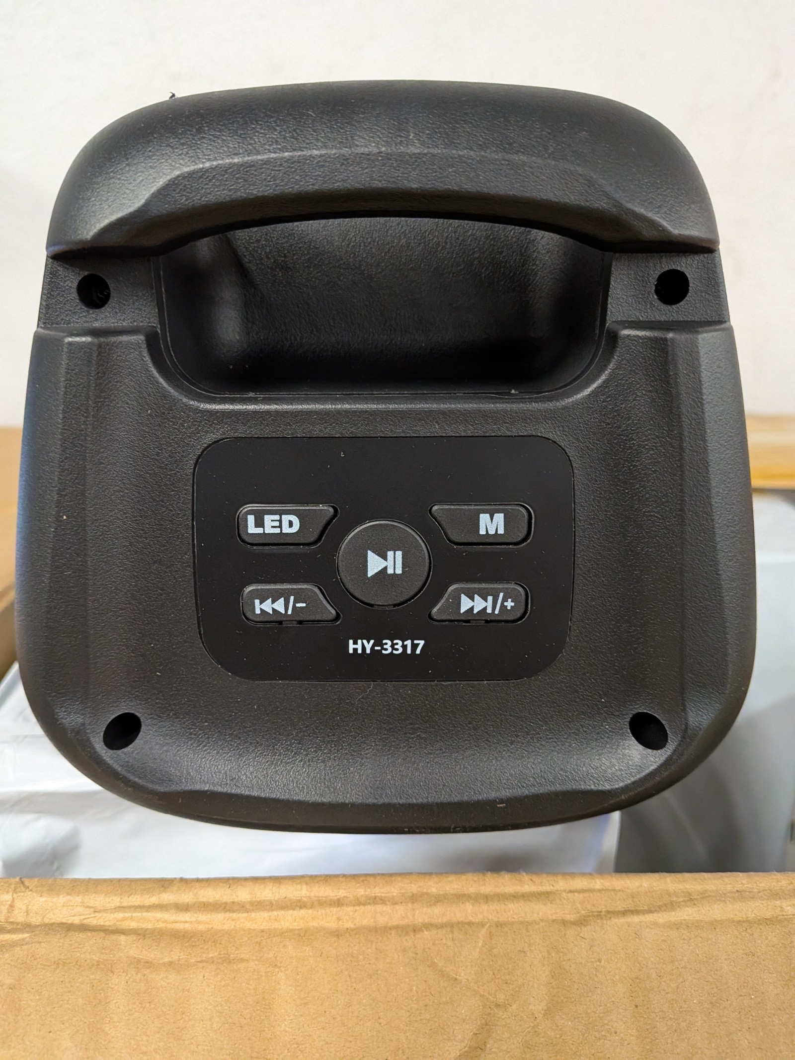 HEYSOUND RGB Light Speaker with Karaoke Mic (2-pack)