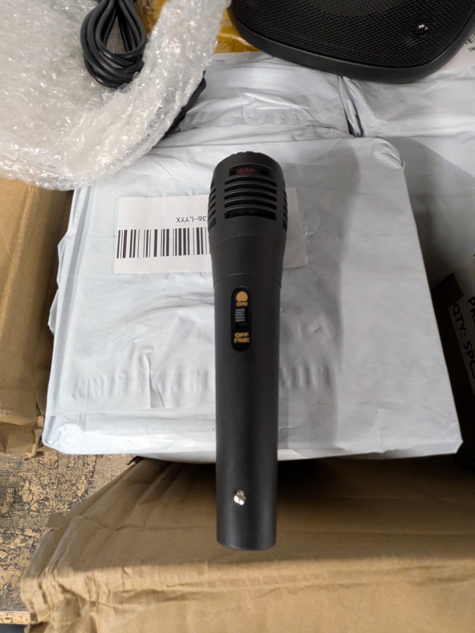 HEYSOUND RGB Light Speaker with Karaoke Mic (2-pack)