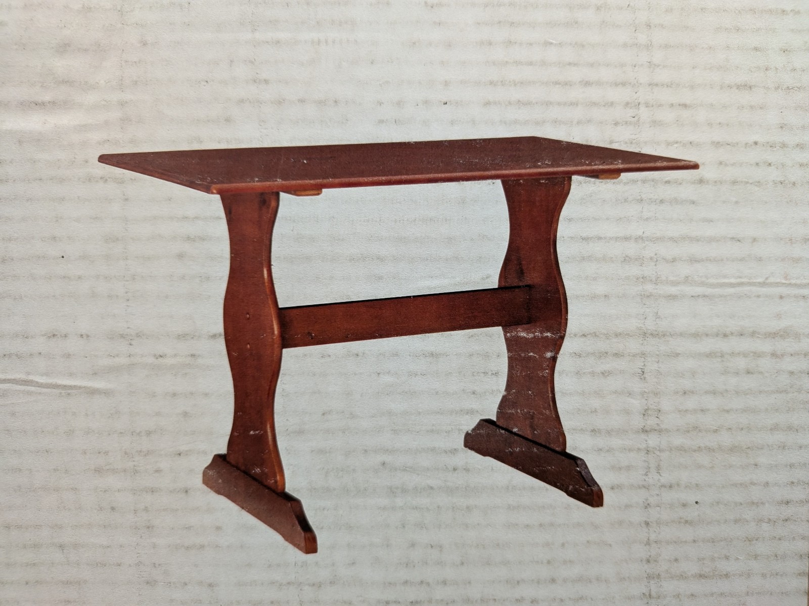 LINON HOME DESIGN Chelsea Nook Table, 43.31x27.56x29.61"