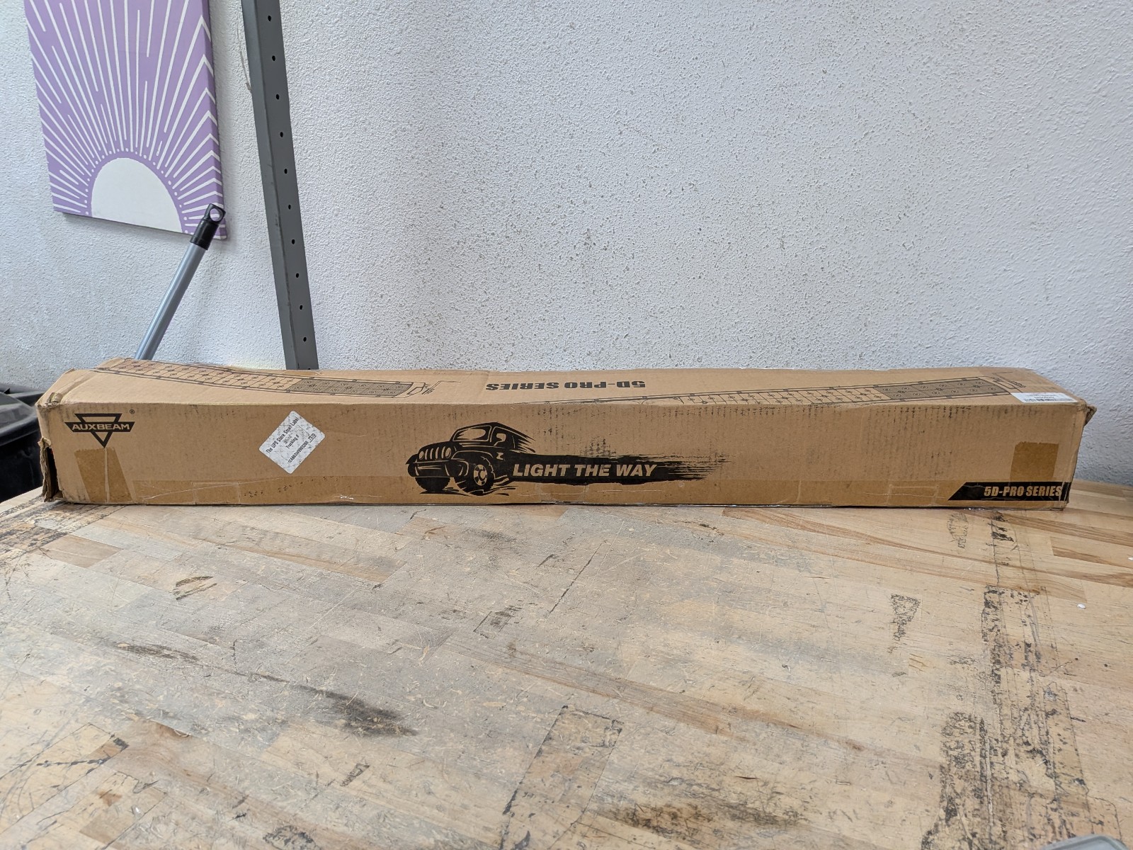 AUXBEAM 22-Inch LED Light Bar for Vehicles, 5D-Pro Series