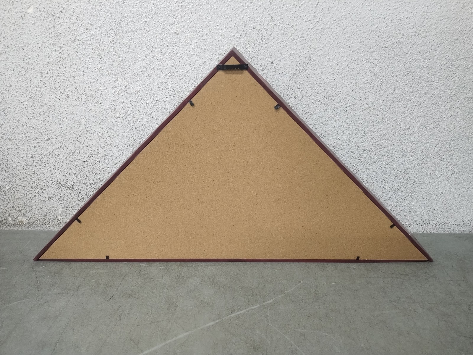 Red Wood Burial Flag Case 13"