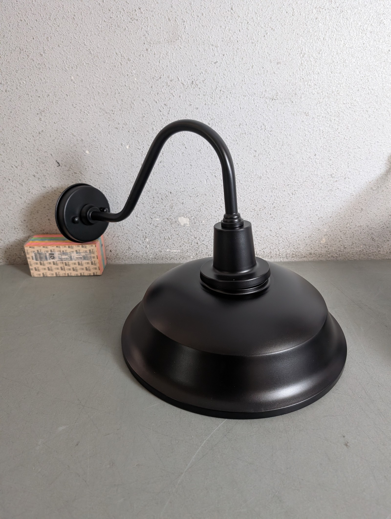 Black Outdoor Barn Light 2-Pack